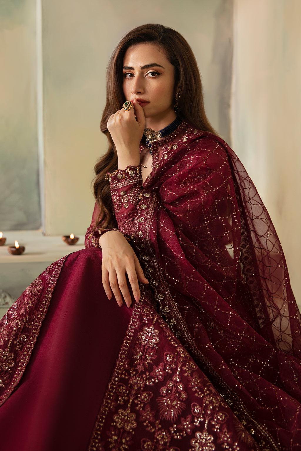 Saad Shaikh | Elana Wedding Formals |   Leila by Saad Shaikh - Designer Dress - Type: Ladies Clothes - Available at Libayah - 100% Original