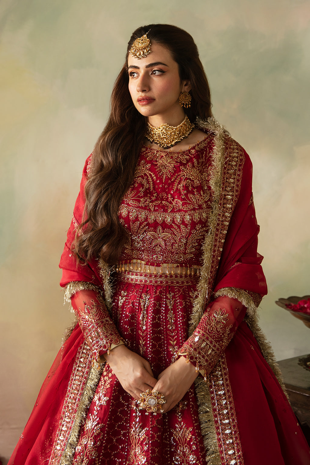 Saad Shaikh | Elana Wedding Formals |  Cerise by Saad Shaikh - Designer Dress - Type: Ladies Clothes - Available at Libayah - 100% Original
