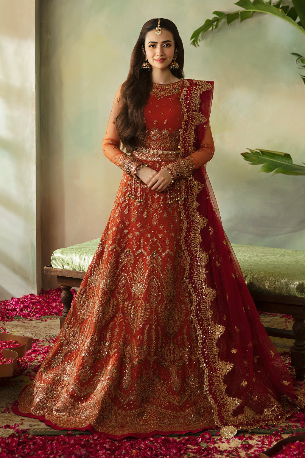 Saad Shaikh | Elana Wedding Formals |Raniya by Saad Shaikh - Designer Dress - Type: Ladies Clothes - Available at Libayah - 100% Original