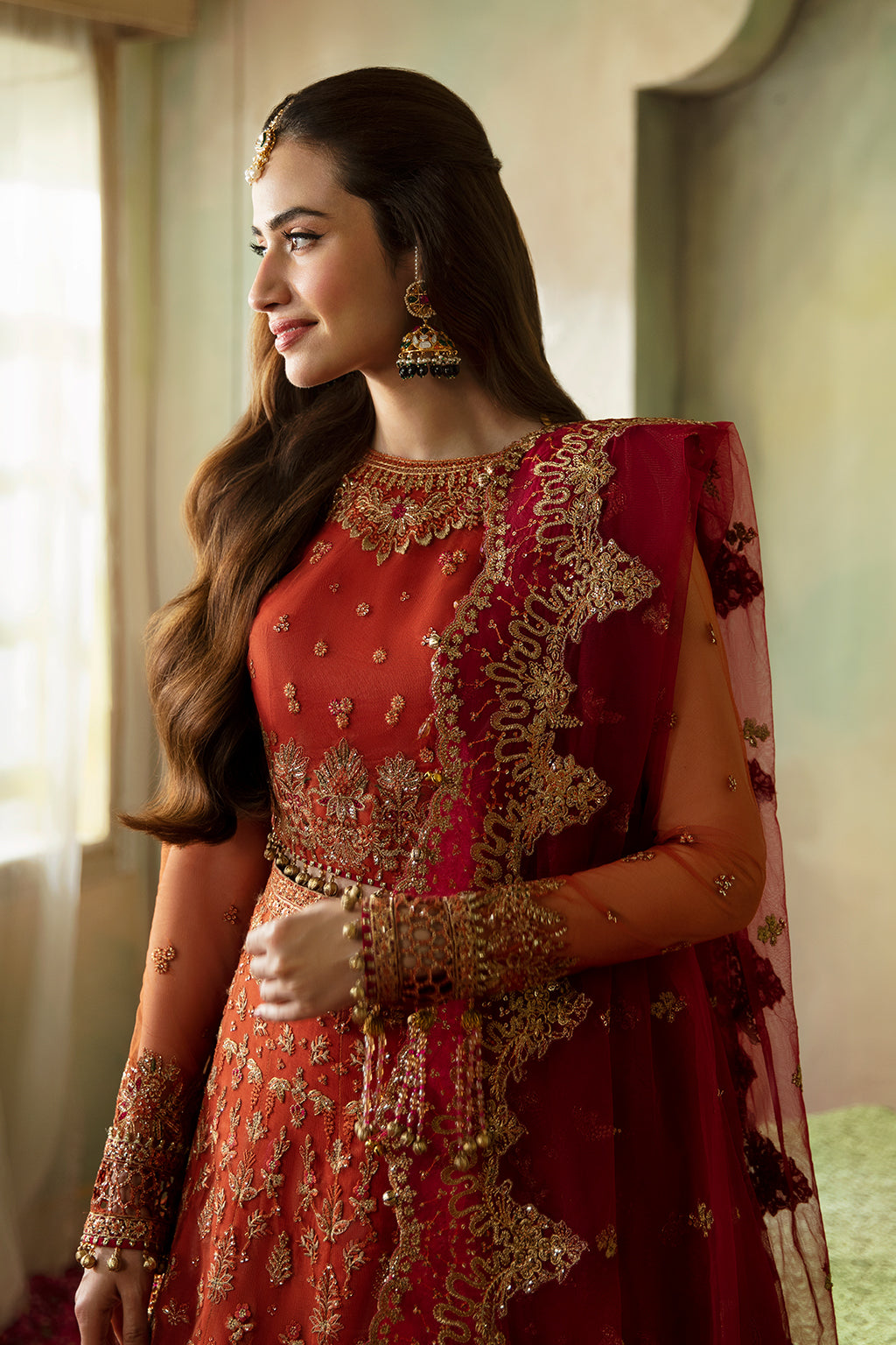 Saad Shaikh | Elana Wedding Formals |Raniya by Saad Shaikh - Designer Dress - Type: Ladies Clothes - Available at Libayah - 100% Original