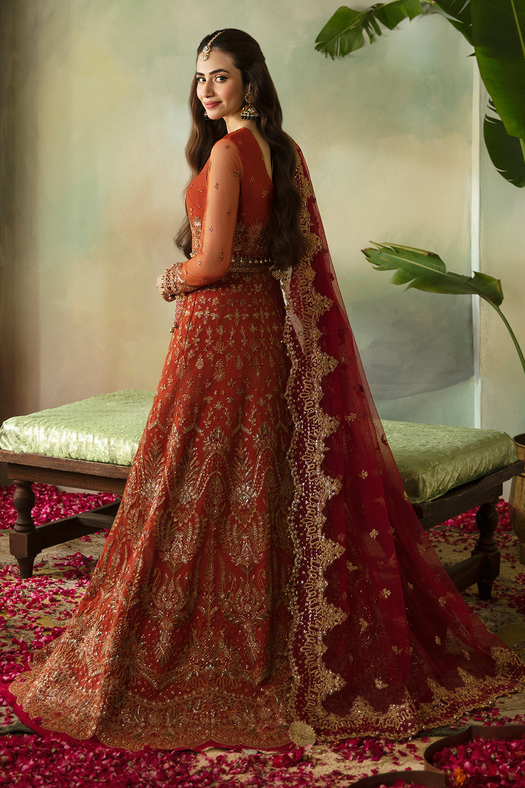 Saad Shaikh | Elana Wedding Formals |Raniya by Saad Shaikh - Designer Dress - Type: Ladies Clothes - Available at Libayah - 100% Original