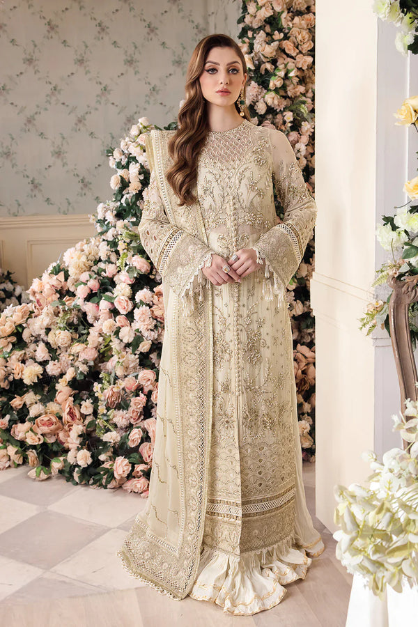 Saad Shaikh | Panache Luxury Chiffon 24 | Noor e Jaan by Saad Shaikh - Designer Dress - Type: Ladies Clothes - Available at Libayah - 100% Original