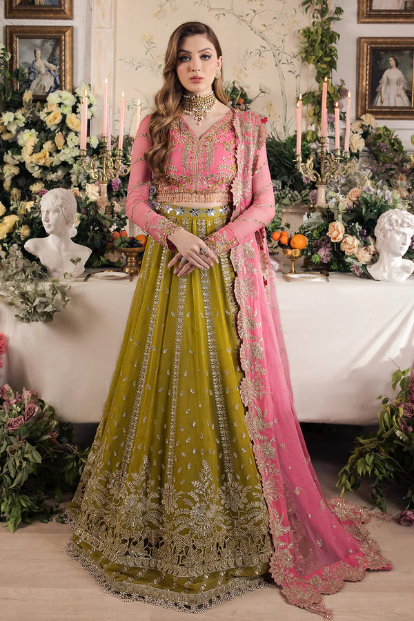 Saad Shaikh | Panache Luxury Chiffon 24 | Taskheer by Saad Shaikh - Designer Dress - Type: Ladies Clothes - Available at Libayah - 100% Original