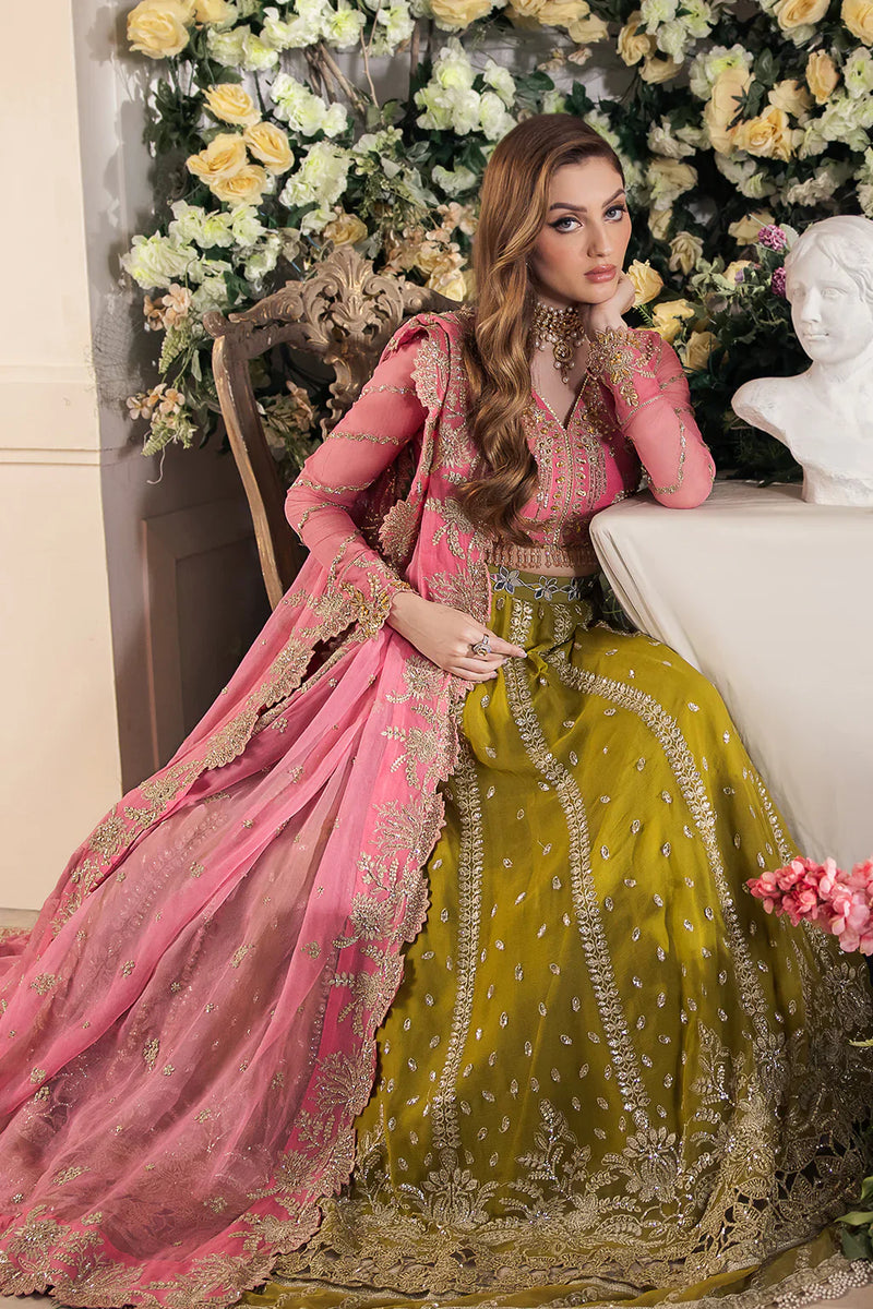Saad Shaikh | Panache Luxury Chiffon 24 | Taskheer by Saad Shaikh - Designer Dress - Type: Ladies Clothes - Available at Libayah - 100% Original