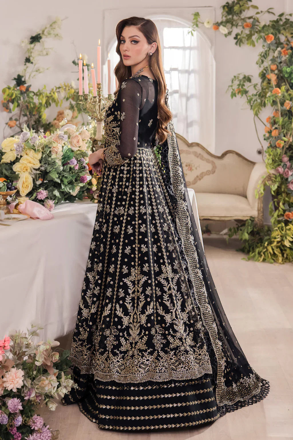 Saad Shaikh | Panache Luxury Chiffon 24 | Rayam by Saad Shaikh - Designer Dress - Type: Ladies Clothes - Available at Libayah - 100% Original