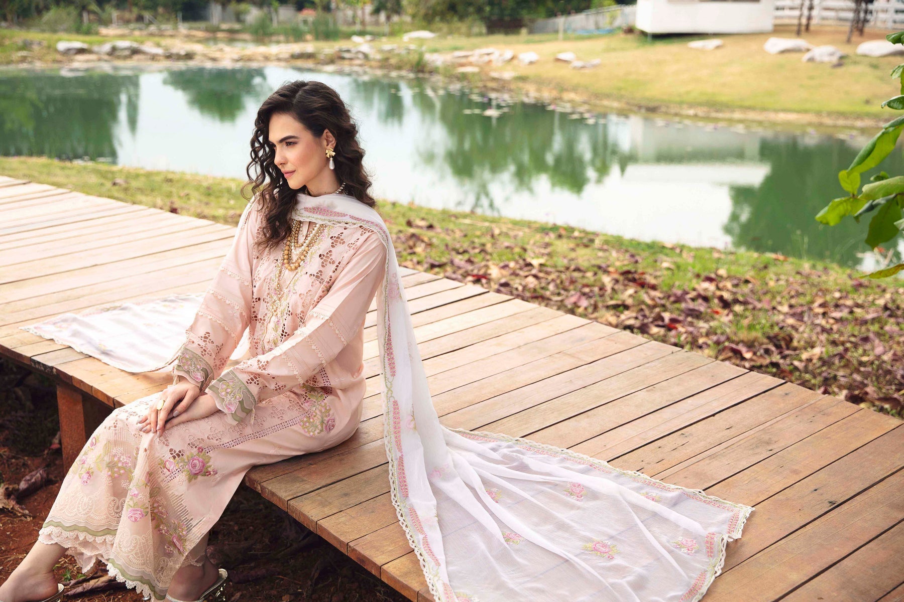 Sable Vogue | Luxury Lawn 24 | Asmara by Sable Vogue - Designer Dress - Type: Ladies Clothes - Available at Libayah - 100% Original