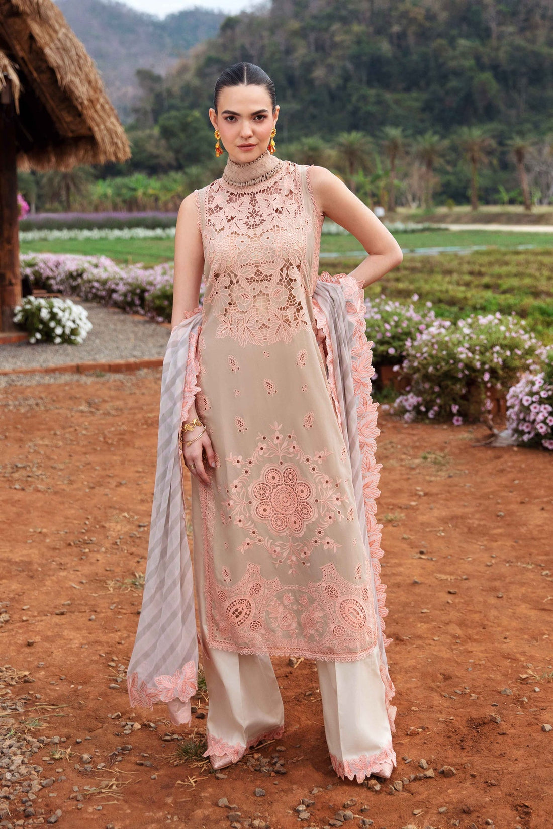 Sable Vogue | Luxury Lawn 24 | Clara by Sable Vogue - Designer Dress - Type: Ladies Clothes - Available at Libayah - 100% Original