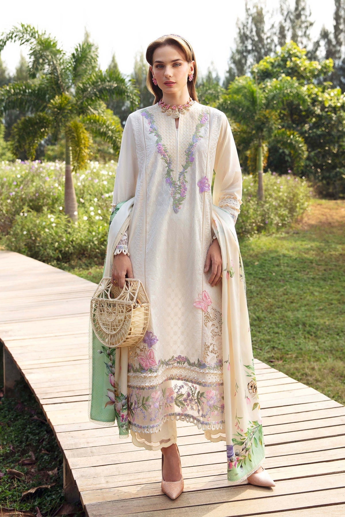 Sable Vogue | Luxury Lawn 24 | Ivy by Sable Vogue - Designer Dress - Type: Ladies Clothes - Available at Libayah - 100% Original