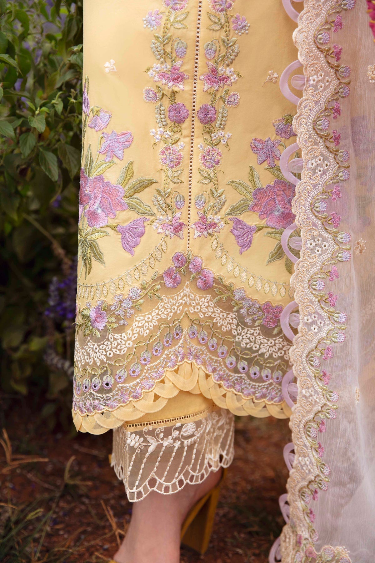 Sable Vogue | Luxury Lawn 24 | Maye by Sable Vogue - Designer Dress - Type: Ladies Clothes - Available at Libayah - 100% Original