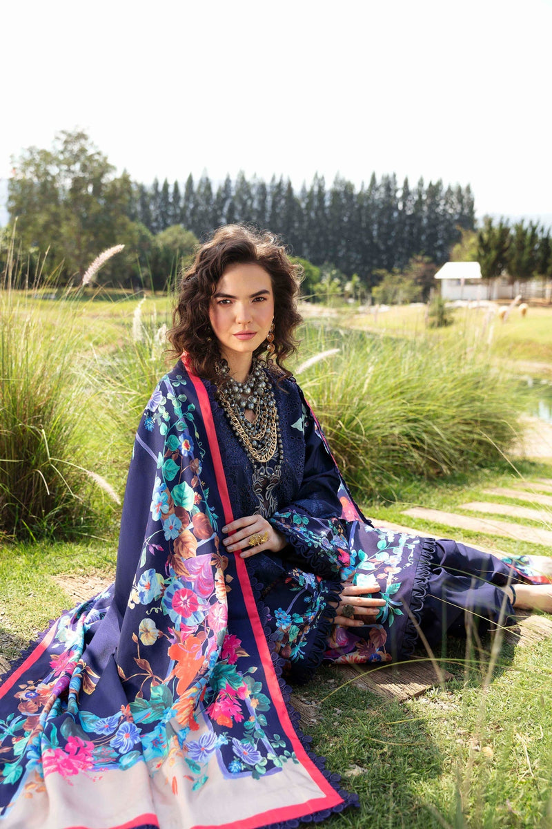 Sable Vogue | Luxury Lawn 24 | Blossom by Sable Vogue - Designer Dress - Type: Ladies Clothes - Available at Libayah - 100% Original