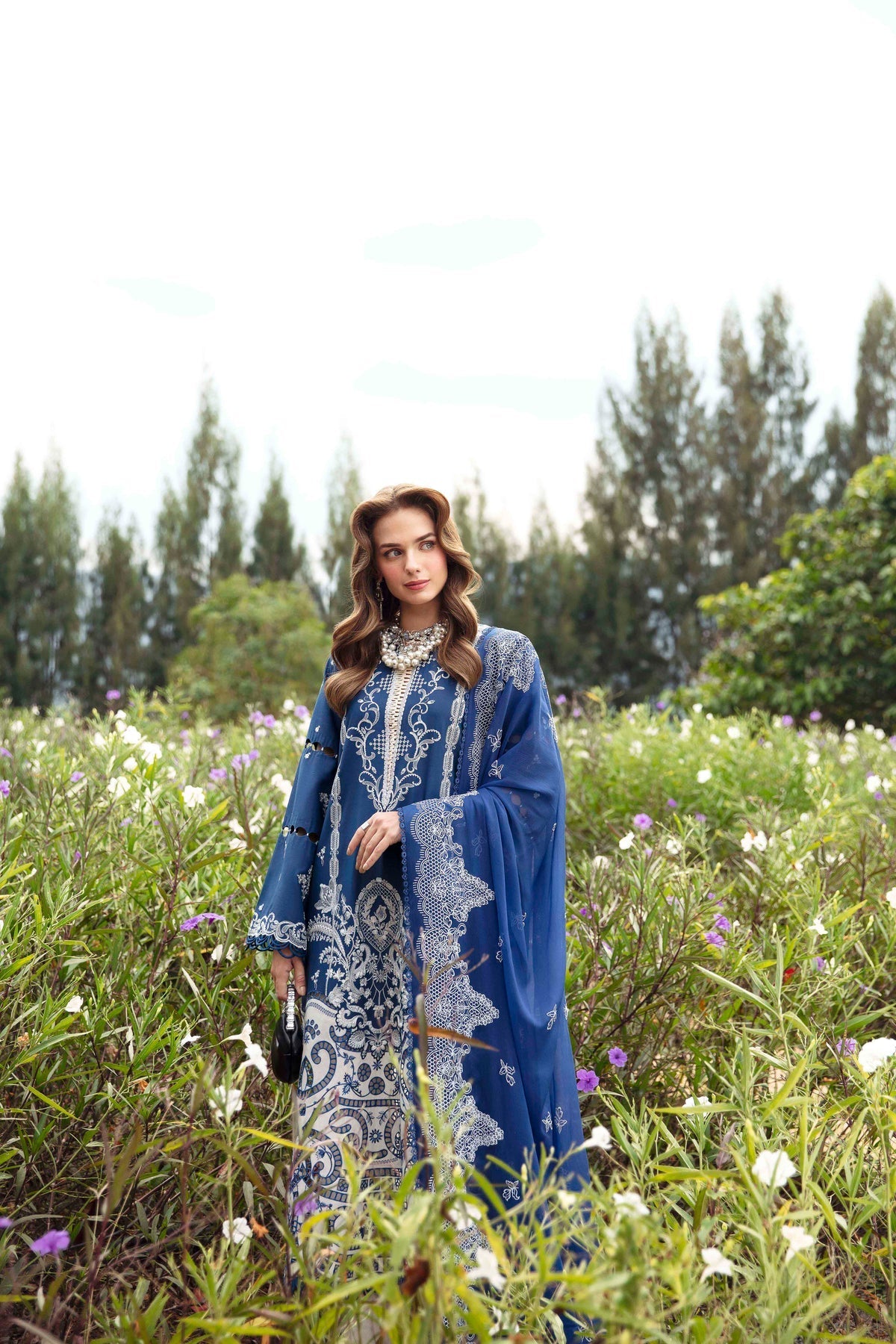 Sable Vogue | Luxury Lawn 24 | Afina by Sable Vogue - Designer Dress - Type: Ladies Clothes - Available at Libayah - 100% Original