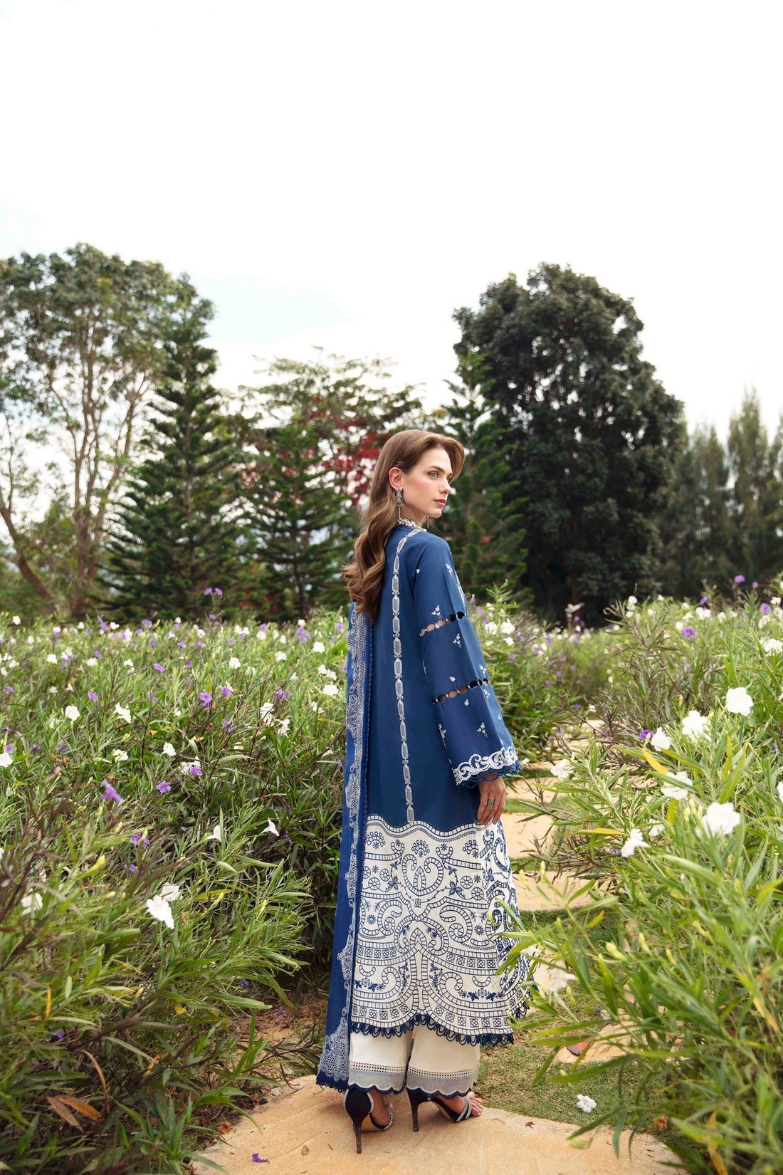 Sable Vogue | Luxury Lawn 24 | Afina by Sable Vogue - Designer Dress - Type: Ladies Clothes - Available at Libayah - 100% Original