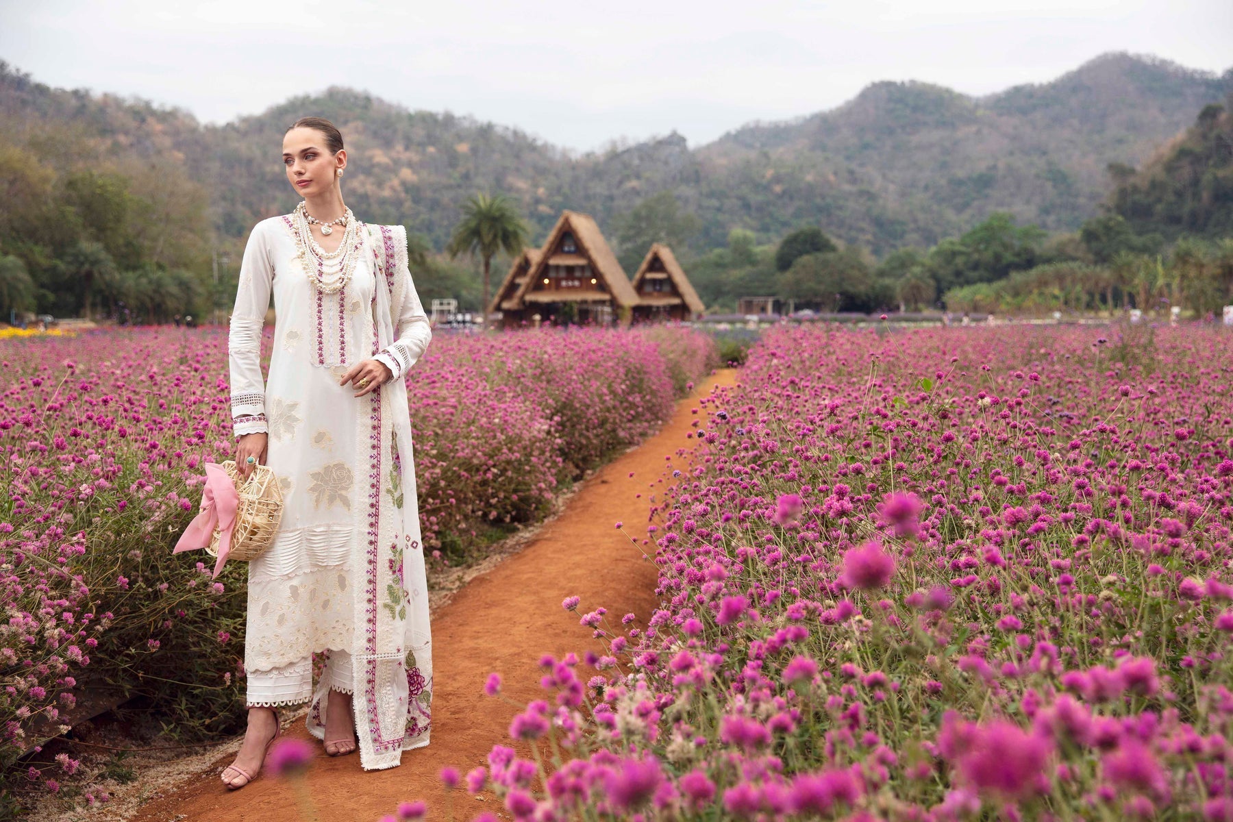 Sable Vogue | Luxury Lawn 24 | Lyra by Sable Vogue - Designer Dress - Type: Ladies Clothes - Available at Libayah - 100% Original