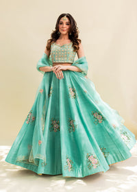 Sadaf Fawad Khan | Zinnia Festive Formals | Firuzeh by Sadaf Fawad Khan - Designer Dress - Type: Ladies Clothes - Available at Libayah - 100% Original