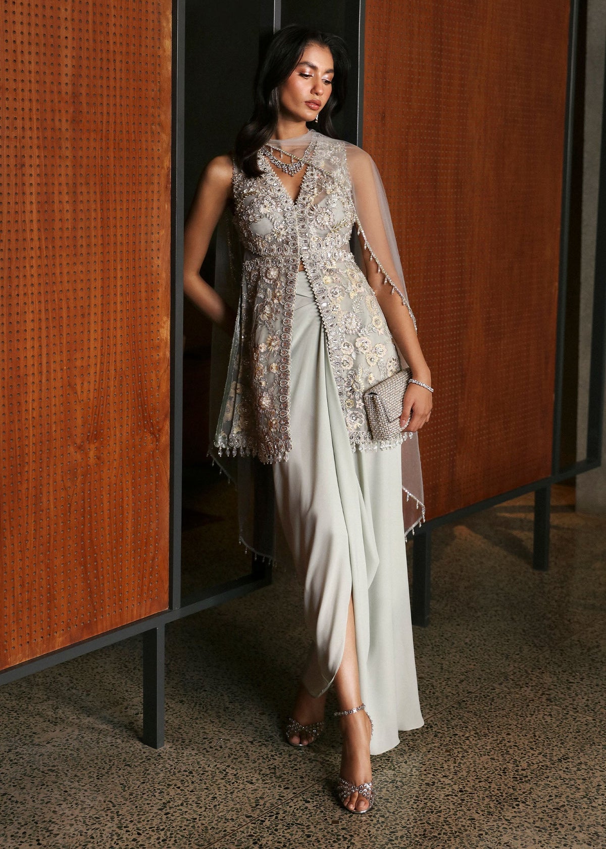 Sadaf Fawad Khan | Late Checkout at the Fred | Myra by Sadaf Fawad Khan - Designer Dress - Type: Ladies Clothes - Available at Libayah - 100% Original