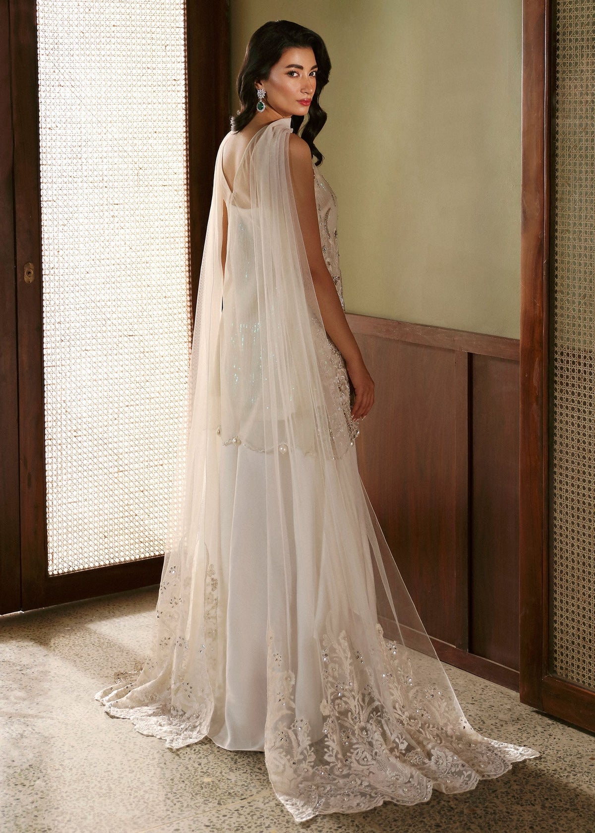 Sadaf Fawad Khan | Late Checkout at the Fred | Shyla by Sadaf Fawad Khan - Designer Dress - Type: Ladies Clothes - Available at Libayah - 100% Original