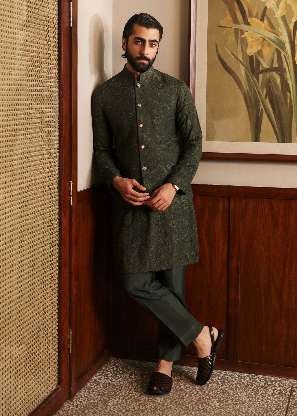 Pakistani Menswear | Sadaf Fawad Khan | Azlan by Sadaf Fawad Khan - Designer Dress - Type: Ladies Clothes - Available at Libayah - 100% Original