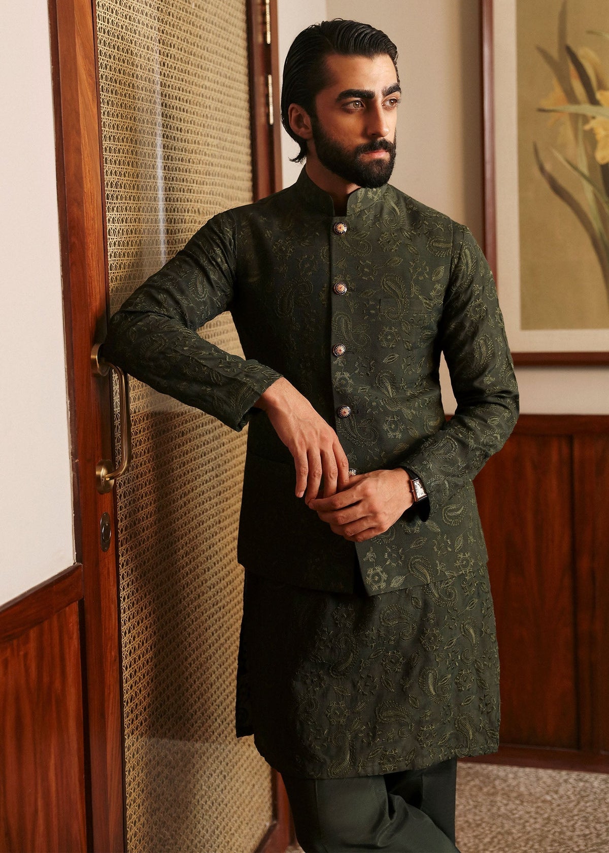 Pakistani Menswear | Sadaf Fawad Khan | Azlan by Sadaf Fawad Khan - Designer Dress - Type: Ladies Clothes - Available at Libayah - 100% Original