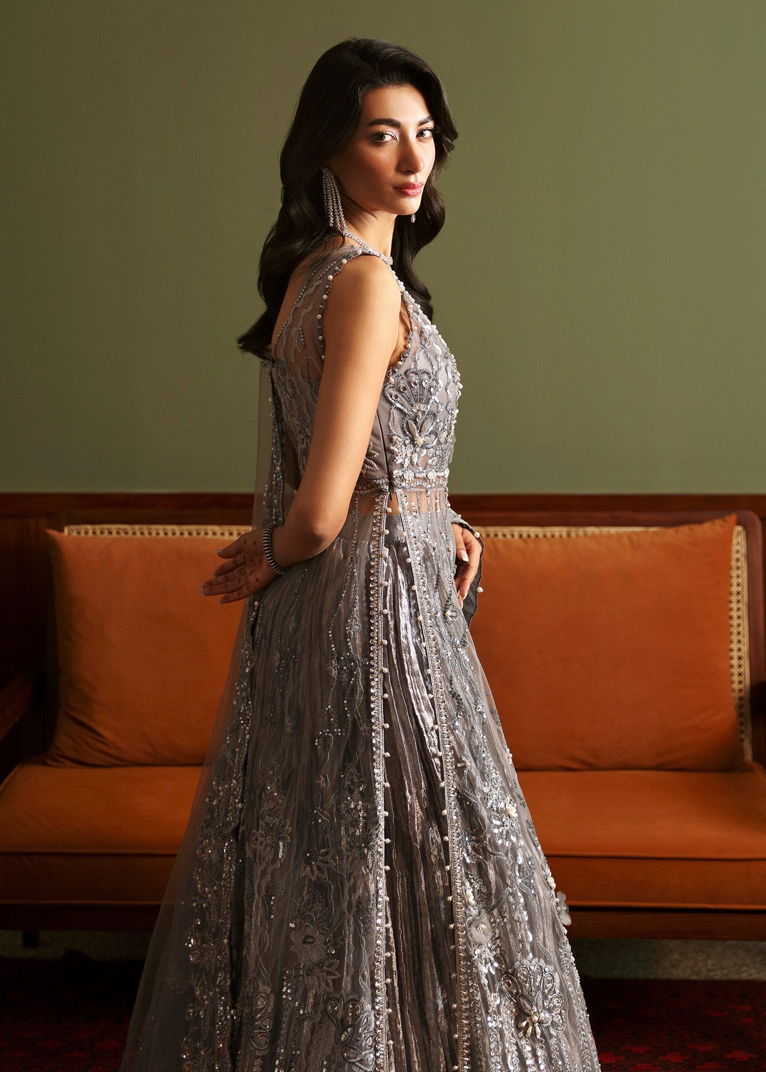Sadaf Fawad Khan | Late Checkout at the Fred | Leis by Sadaf Fawad Khan - Designer Dress - Type: Ladies Clothes - Available at Libayah - 100% Original