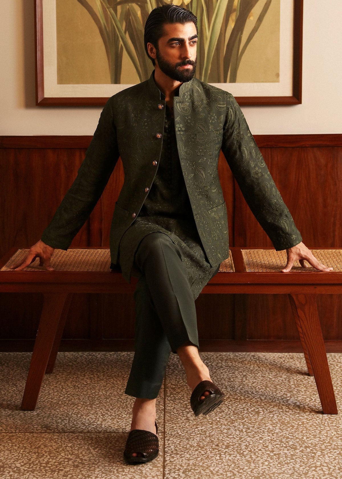 Pakistani Menswear | Sadaf Fawad Khan | Azlan by Sadaf Fawad Khan - Designer Dress - Type: Ladies Clothes - Available at Libayah - 100% Original