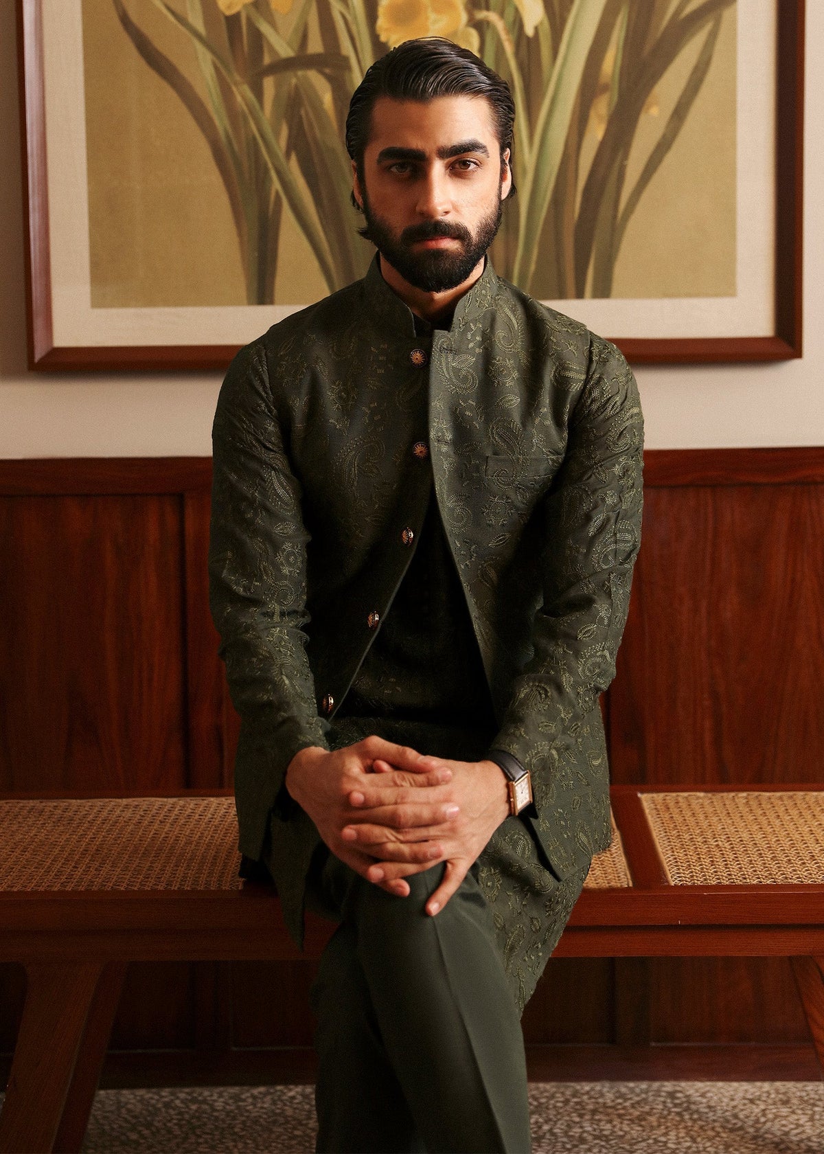 Pakistani Menswear | Sadaf Fawad Khan | Azlan by Sadaf Fawad Khan - Designer Dress - Type: Ladies Clothes - Available at Libayah - 100% Original