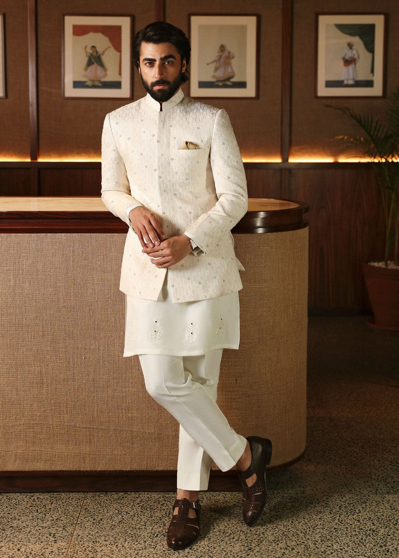 Pakistani Menswear | Sadaf Fawad Khan | Maaz by Sadaf Fawad Khan - Designer Dress - Type: Ladies Clothes - Available at Libayah - 100% Original