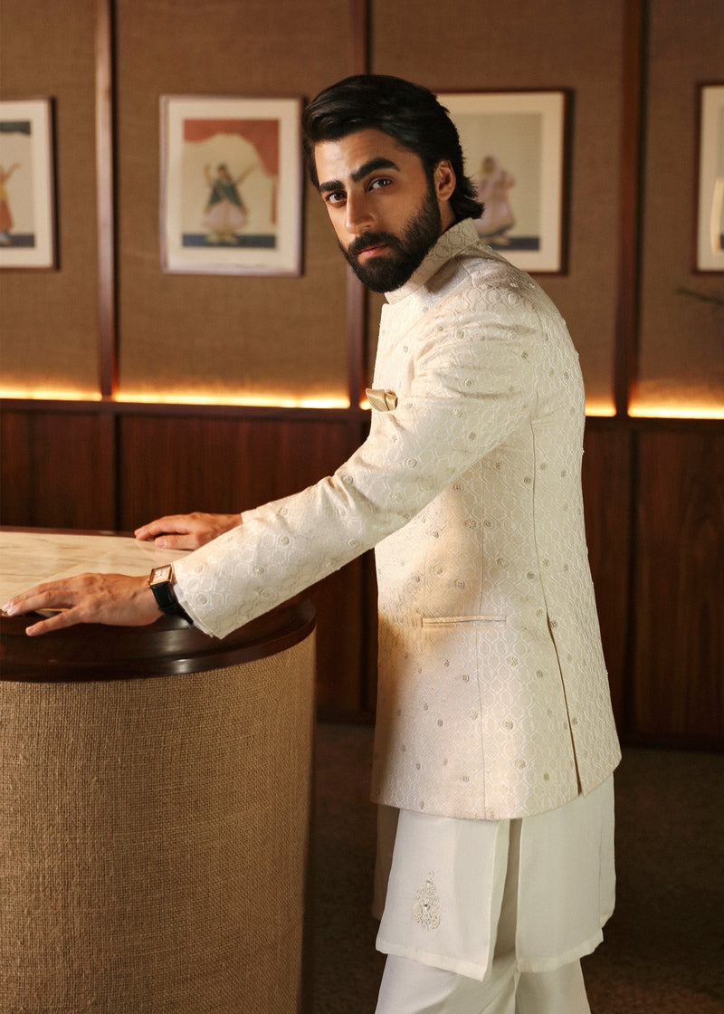 Pakistani Menswear | Sadaf Fawad Khan | Maaz by Sadaf Fawad Khan - Designer Dress - Type: Ladies Clothes - Available at Libayah - 100% Original