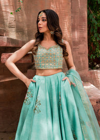 Sadaf Fawad Khan | Zinnia Festive Formals | Firuzeh by Sadaf Fawad Khan - Designer Dress - Type: Ladies Clothes - Available at Libayah - 100% Original