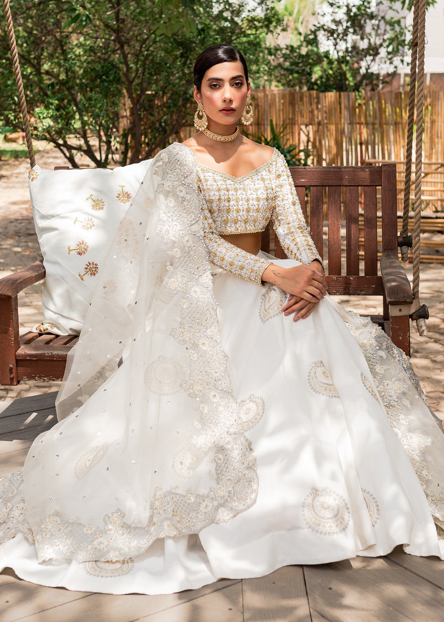 Sadaf Fawad Khan | Zinnia Festive Formals | Aynur by Sadaf Fawad Khan - Designer Dress - Type: Ladies Clothes - Available at Libayah - 100% Original