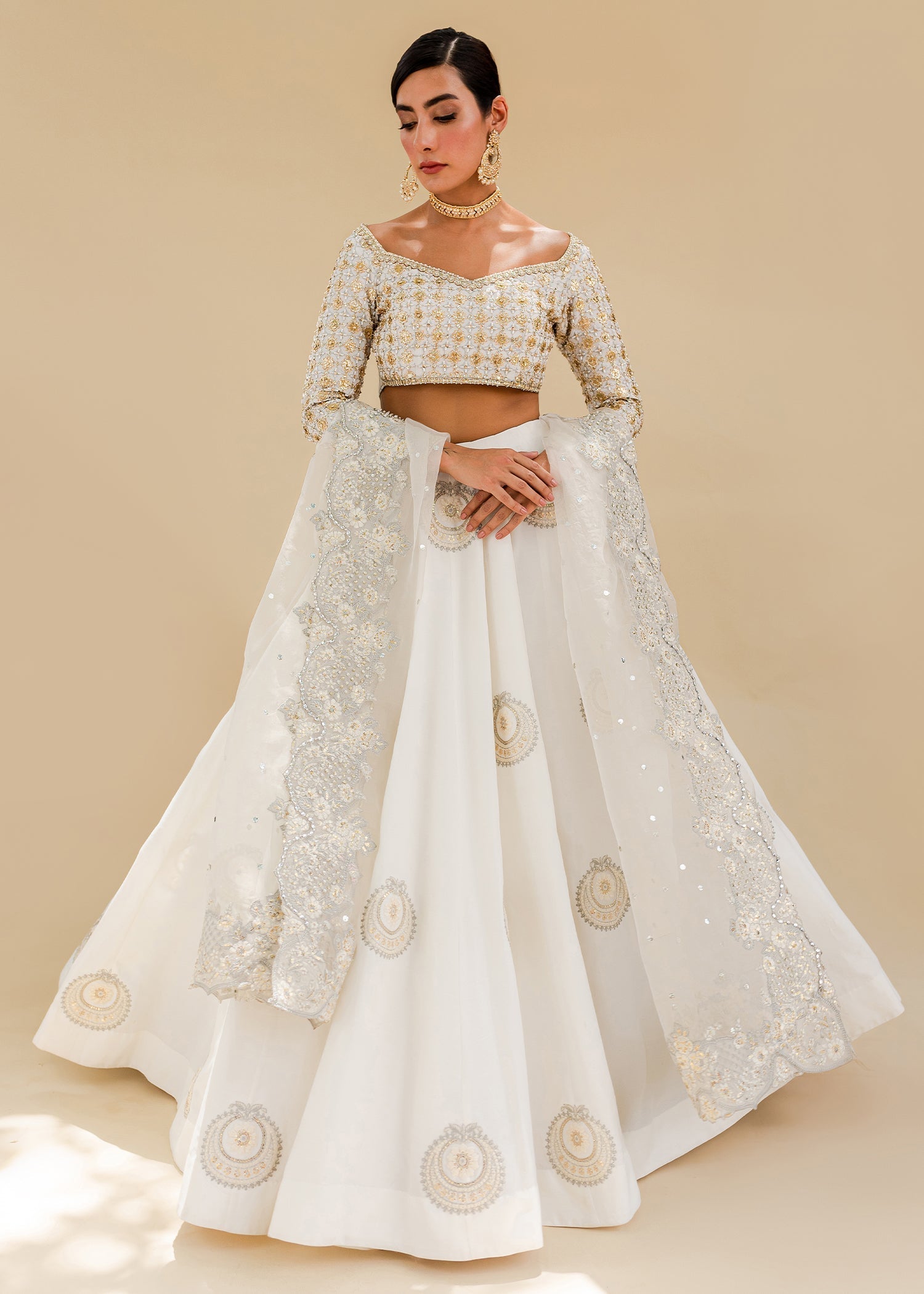 Sadaf Fawad Khan | Zinnia Festive Formals | Aynur by Sadaf Fawad Khan - Designer Dress - Type: Ladies Clothes - Available at Libayah - 100% Original