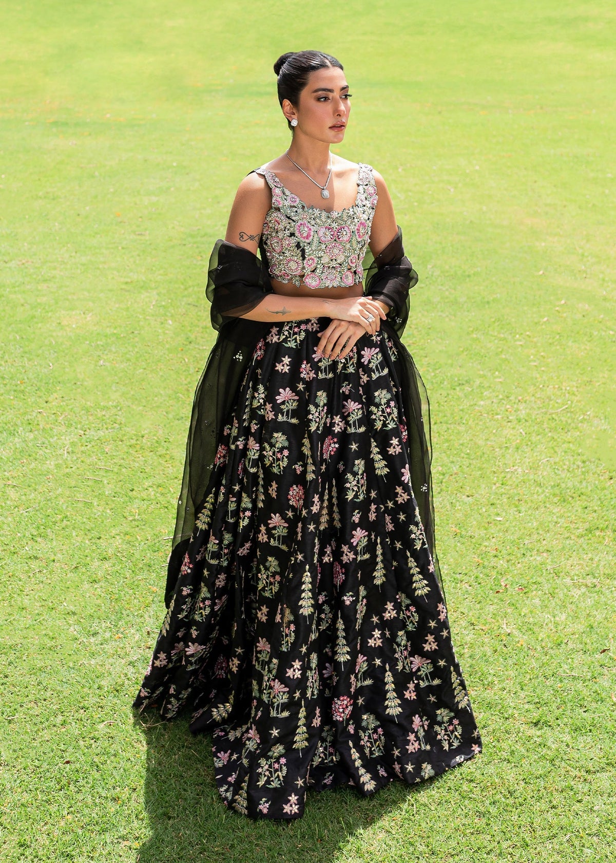 Sadaf Fawad Khan | Zinnia Festive Formals | Yesra by Sadaf Fawad Khan - Designer Dress - Type: Ladies Clothes - Available at Libayah - 100% Original