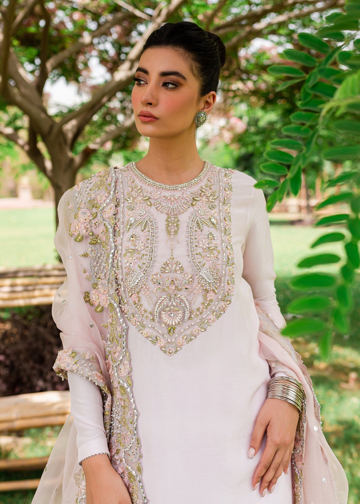 Sadaf Fawad Khan | Zinnia Festive Formals | Mehr by Sadaf Fawad Khan - Designer Dress - Type: Ladies Clothes - Available at Libayah - 100% Original