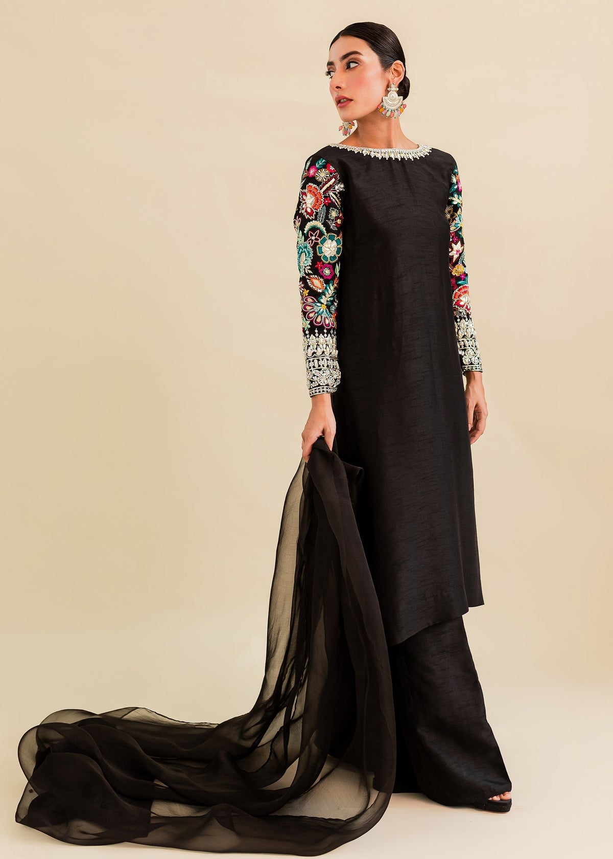 Sadaf Fawad Khan | Zinnia Festive Formals | Parisa by Sadaf Fawad Khan - Designer Dress - Type: Ladies Clothes - Available at Libayah - 100% Original