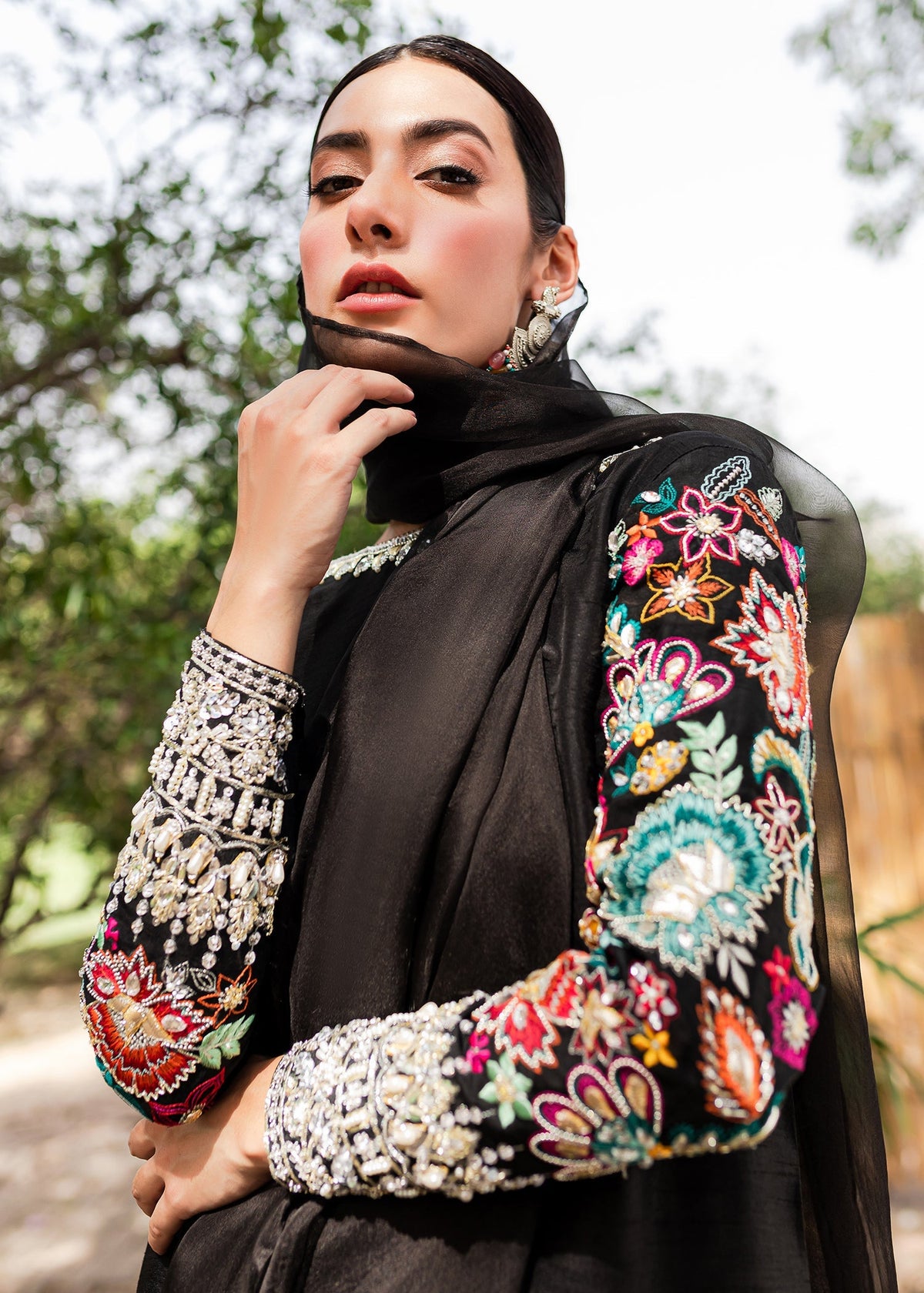 Sadaf Fawad Khan | Zinnia Festive Formals | Parisa by Sadaf Fawad Khan - Designer Dress - Type: Ladies Clothes - Available at Libayah - 100% Original