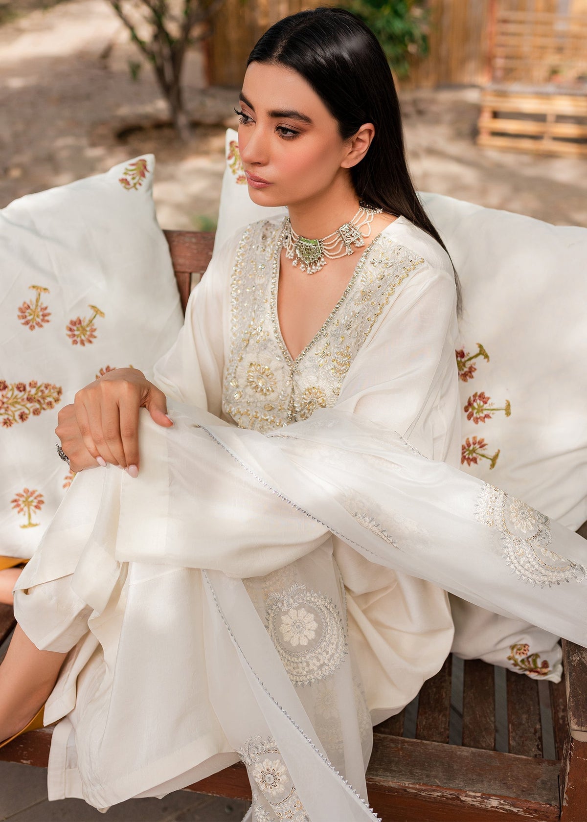 Sadaf Fawad Khan | Zinnia Festive Formals | Nysa by Sadaf Fawad Khan - Designer Dress - Type: Ladies Clothes - Available at Libayah - 100% Original