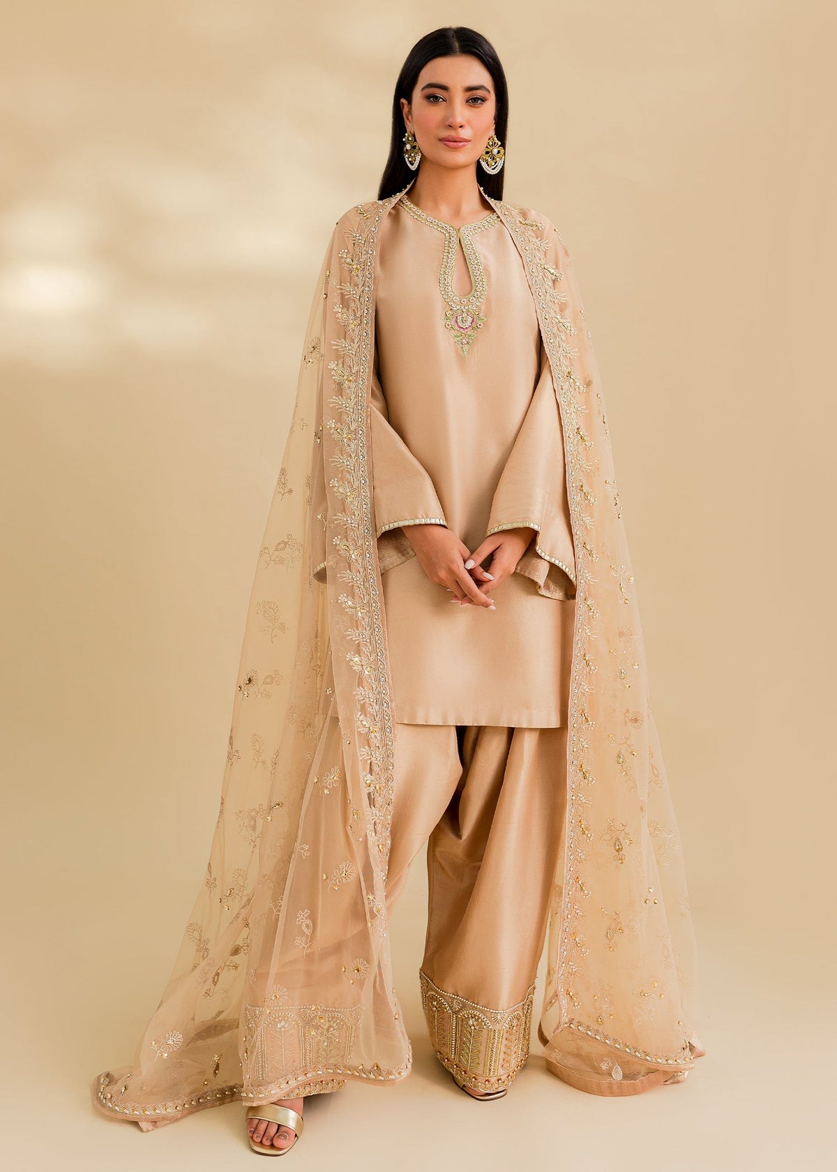 Sadaf Fawad Khan | Zinnia Festive Formals | Freya by Sadaf Fawad Khan - Designer Dress - Type: Ladies Clothes - Available at Libayah - 100% Original