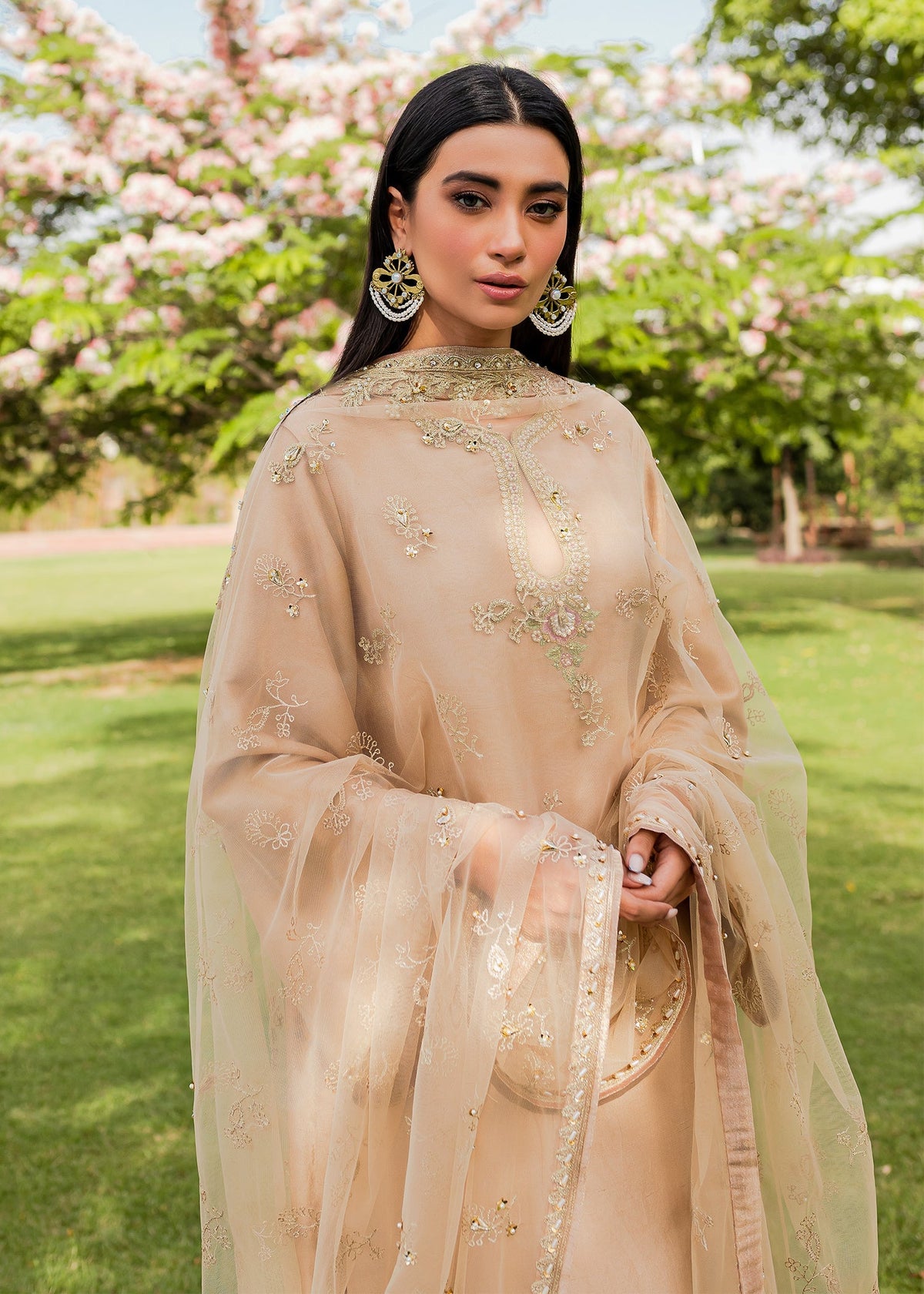 Sadaf Fawad Khan | Zinnia Festive Formals | Freya by Sadaf Fawad Khan - Designer Dress - Type: Ladies Clothes - Available at Libayah - 100% Original