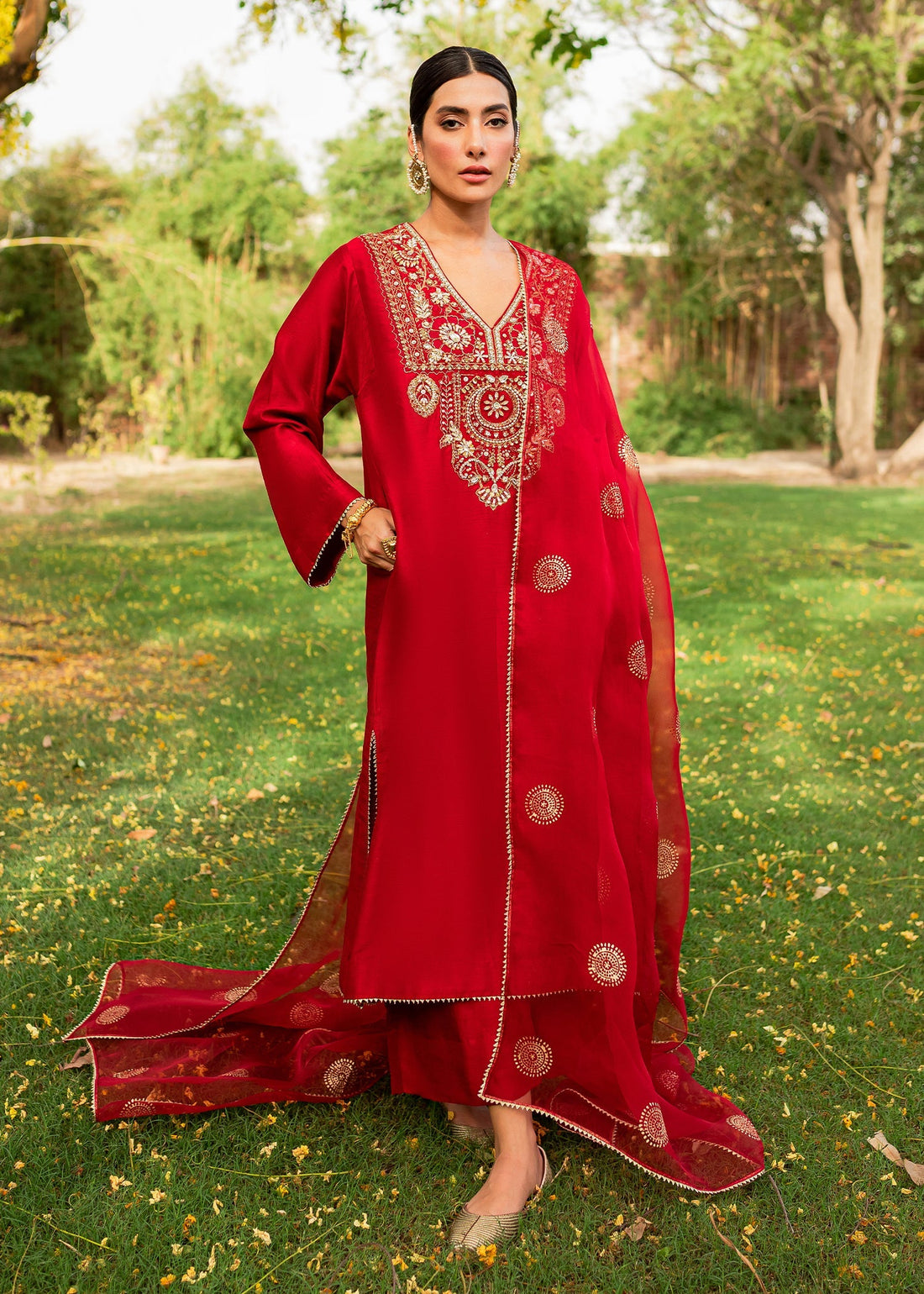 Sadaf Fawad Khan | Zinnia Festive Formals | Aalia by Sadaf Fawad Khan - Designer Dress - Type: Ladies Clothes - Available at Libayah - 100% Original
