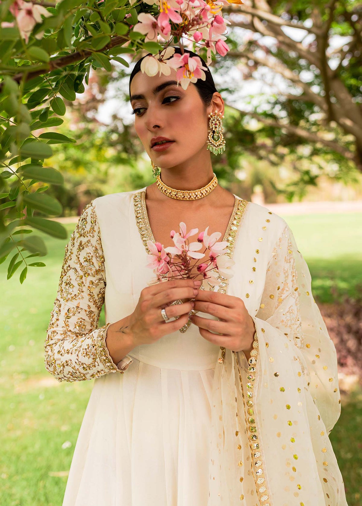 Sadaf Fawad Khan | Zinnia Festive Formals | Zene by Sadaf Fawad Khan - Designer Dress - Type: Ladies Clothes - Available at Libayah - 100% Original