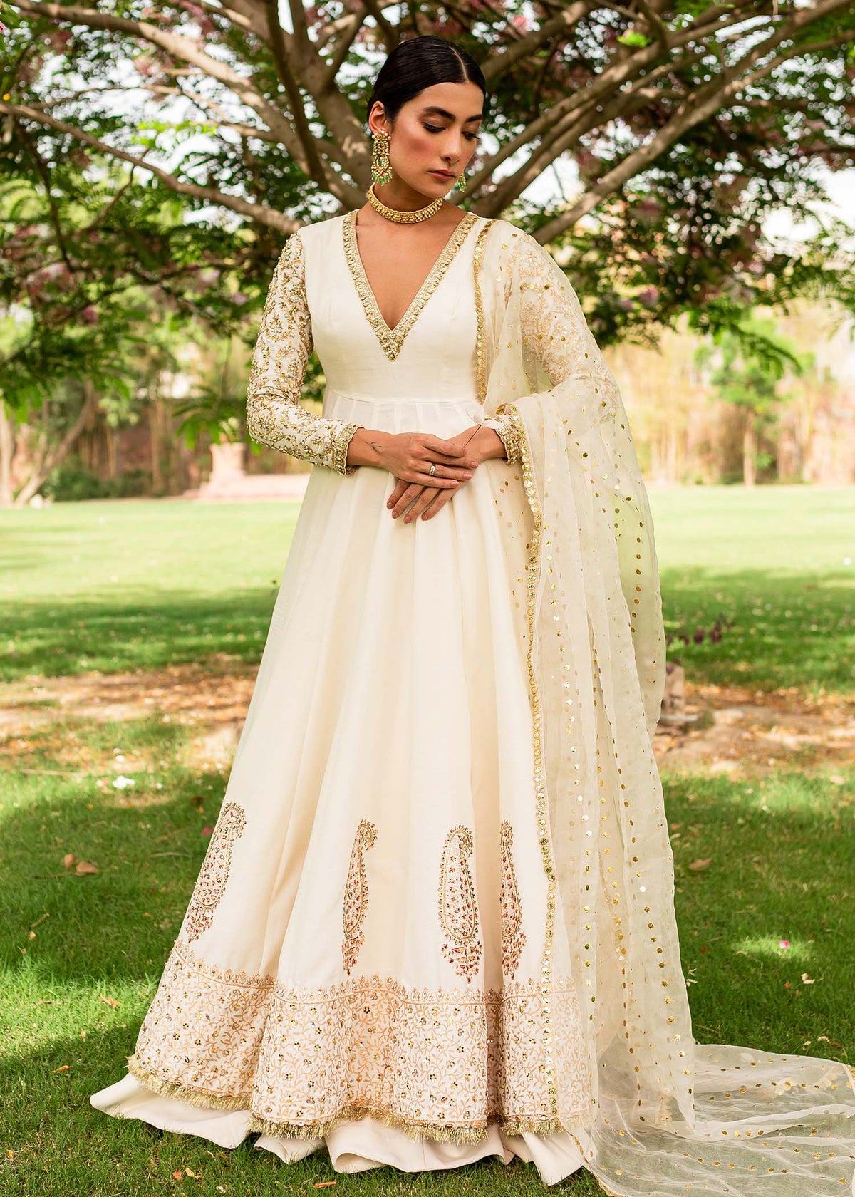 Sadaf Fawad Khan | Zinnia Festive Formals | Zene by Sadaf Fawad Khan - Designer Dress - Type: Ladies Clothes - Available at Libayah - 100% Original