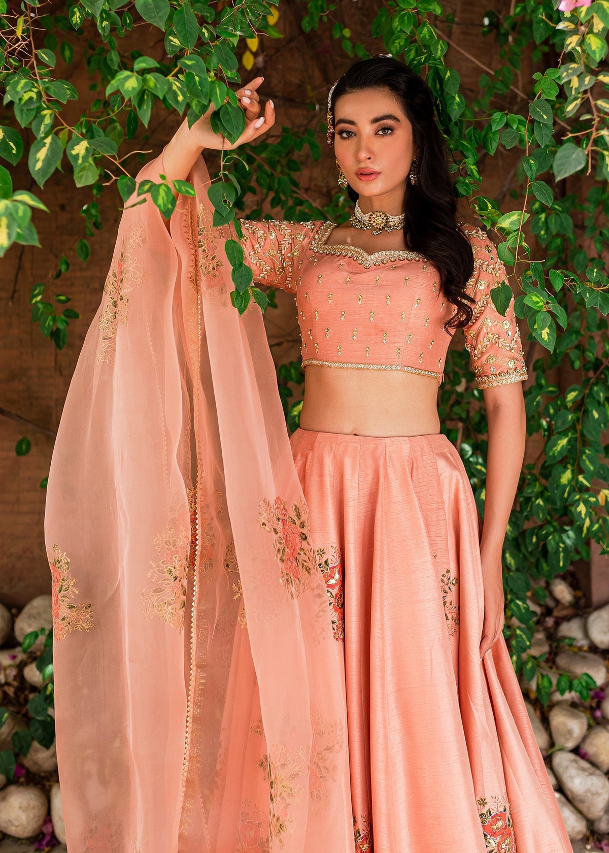 Sadaf Fawad Khan | Zinnia Festive Formals | Mahin by Sadaf Fawad Khan - Designer Dress - Type: Ladies Clothes - Available at Libayah - 100% Original