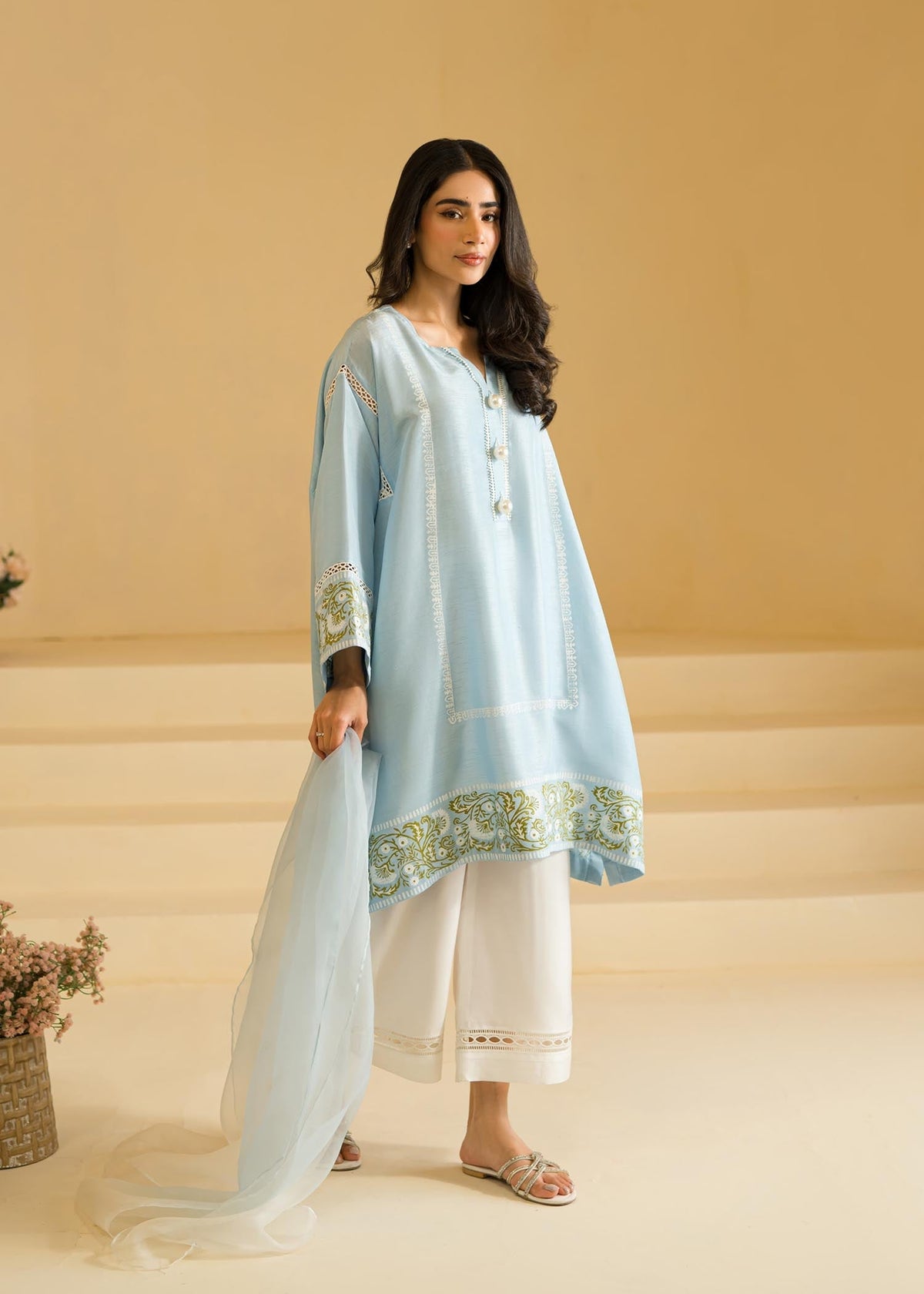 Sadaf Fawad Khan | Eid Pret 24 | Lara by Sadaf Fawad Khan - Designer Dress - Type: Ladies Clothes - Available at Libayah - 100% Original