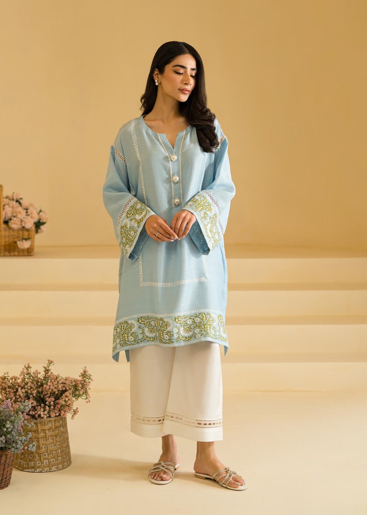 Sadaf Fawad Khan | Eid Pret 24 | Lara by Sadaf Fawad Khan - Designer Dress - Type: Ladies Clothes - Available at Libayah - 100% Original