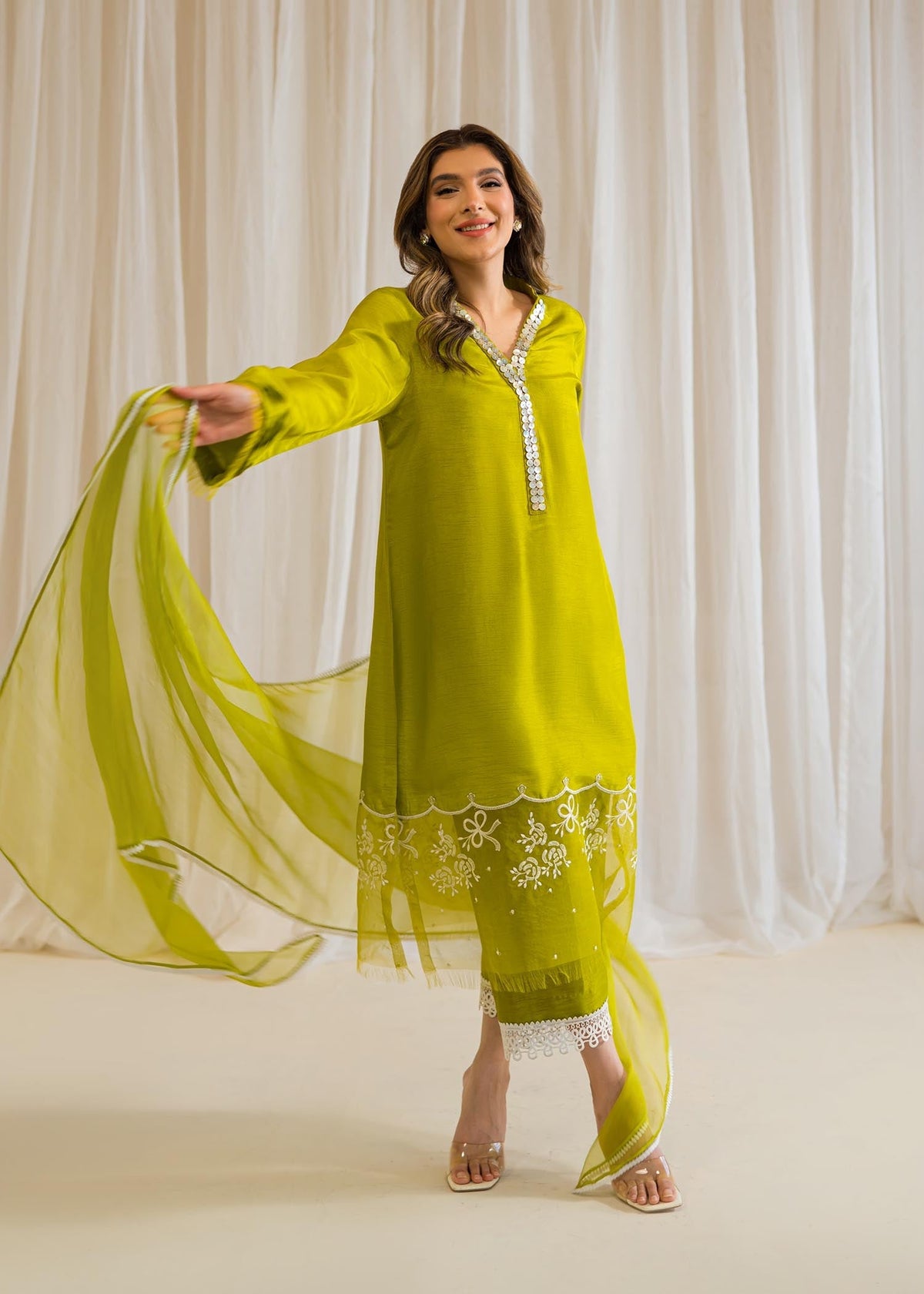 Sadaf Fawad Khan | Eid Pret 24 | Alani by Sadaf Fawad Khan - Designer Dress - Type: Ladies Clothes - Available at Libayah - 100% Original