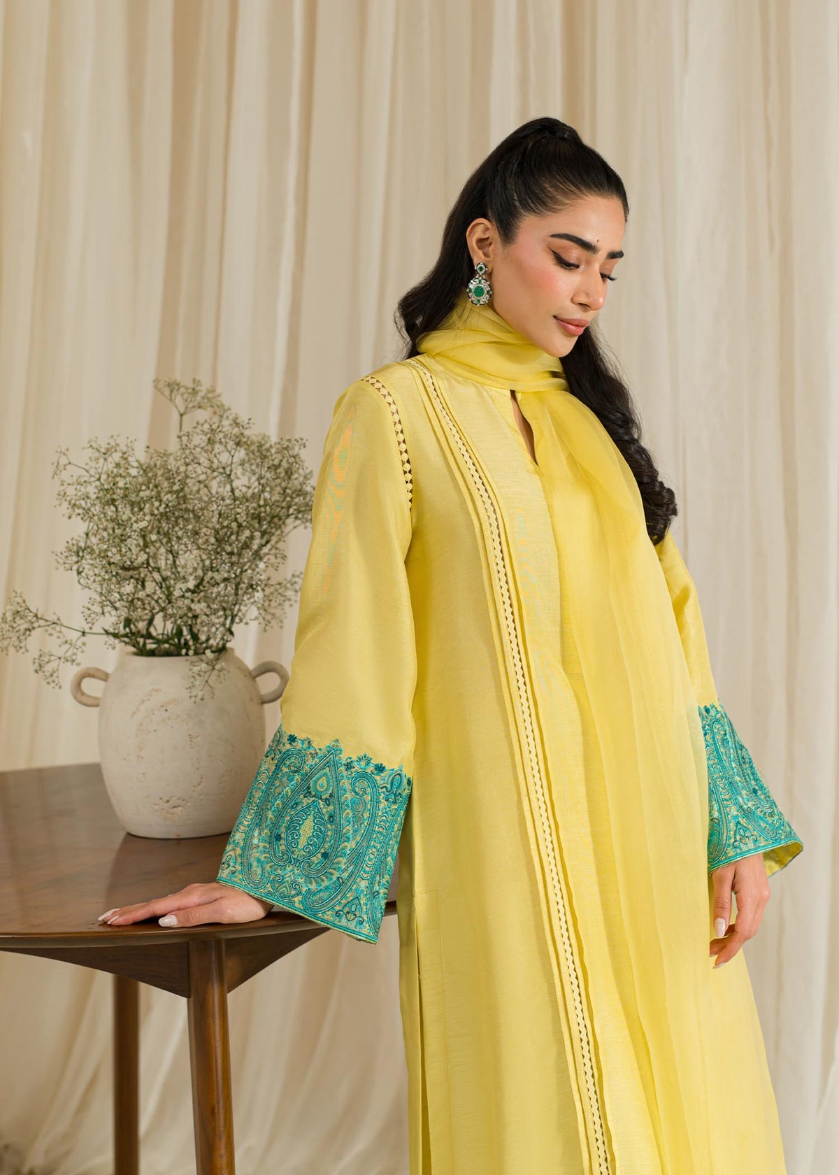 Sadaf Fawad Khan | Eid Pret 24 | Naz by Sadaf Fawad Khan - Designer Dress - Type: Ladies Clothes - Available at Libayah - 100% Original