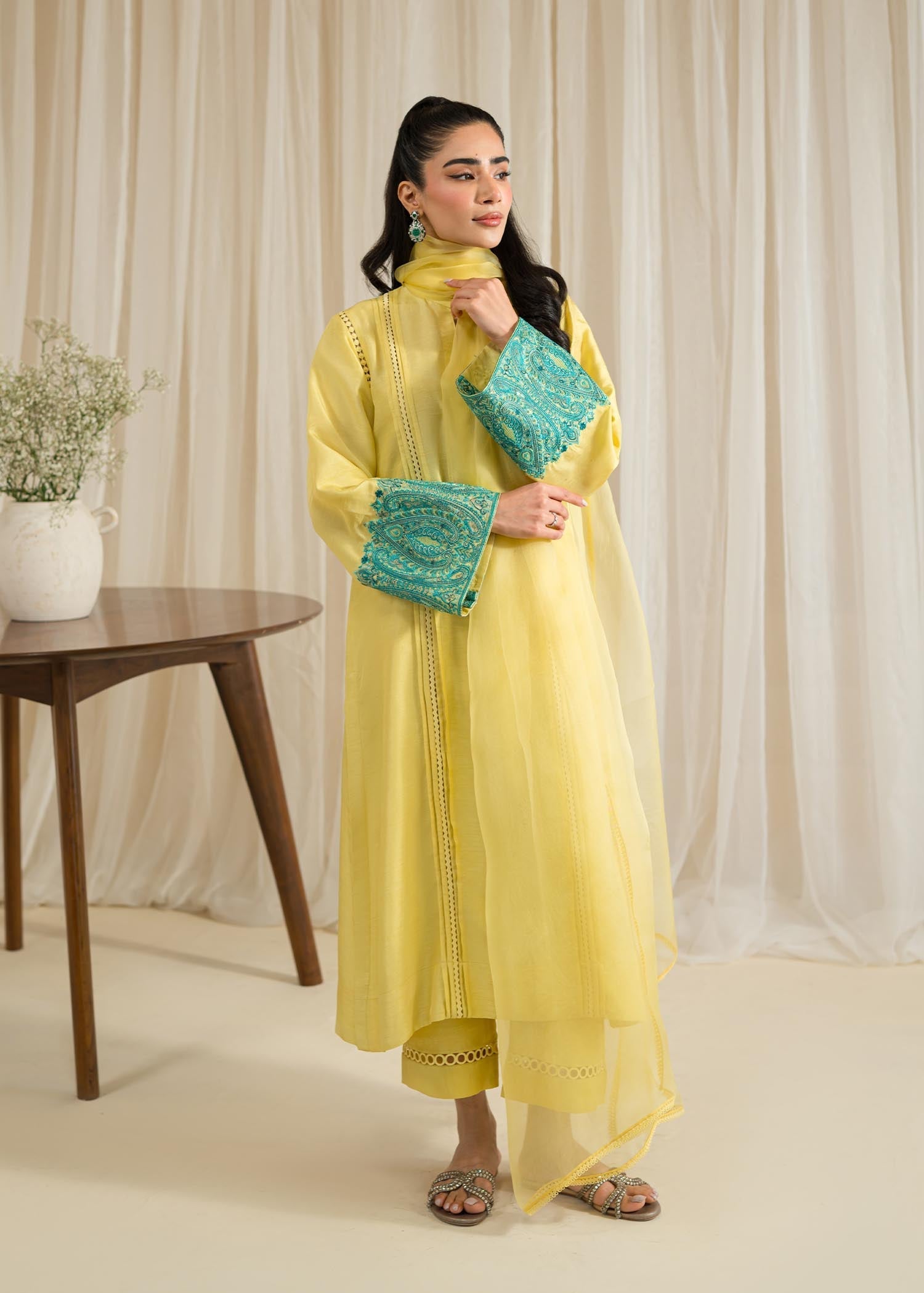 Sadaf Fawad Khan | Eid Pret 24 | Naz by Sadaf Fawad Khan - Designer Dress - Type: Ladies Clothes - Available at Libayah - 100% Original
