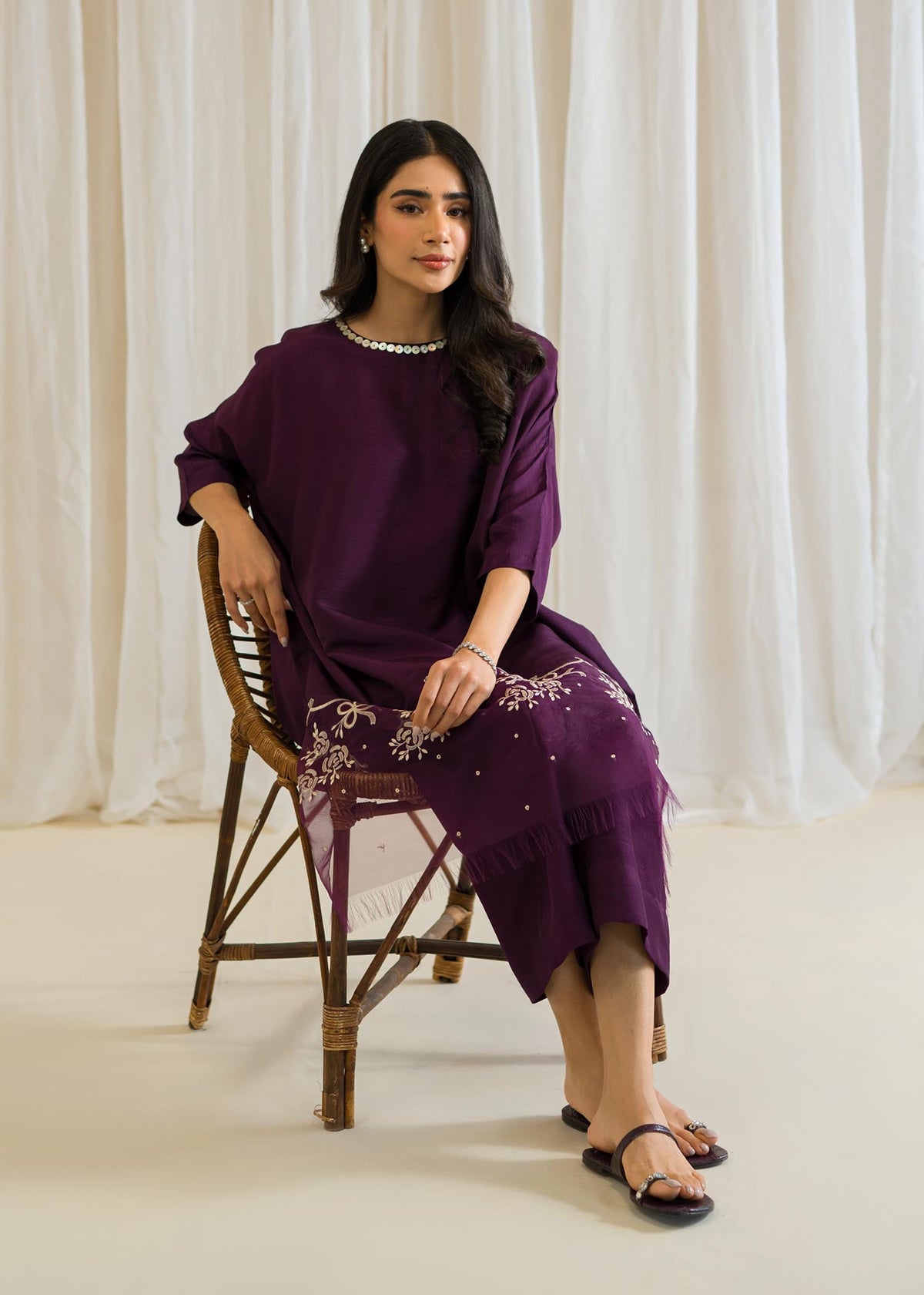 Sadaf Fawad Khan | Eid Pret 24 | Wisteria by Sadaf Fawad Khan - Designer Dress - Type: Ladies Clothes - Available at Libayah - 100% Original