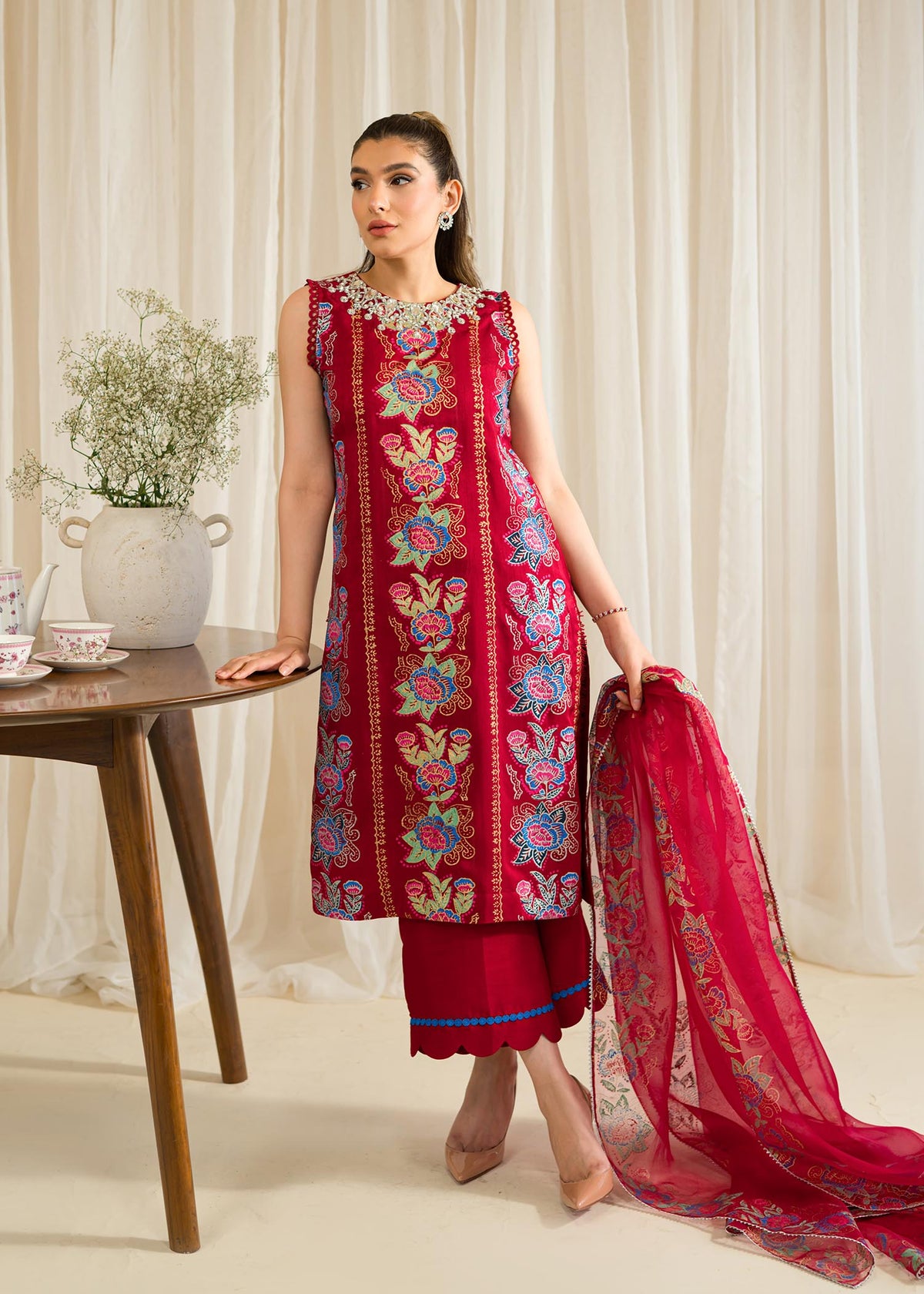 Sadaf Fawad Khan | Eid Pret 24 | Isra by Sadaf Fawad Khan - Designer Dress - Type: Ladies Clothes - Available at Libayah - 100% Original