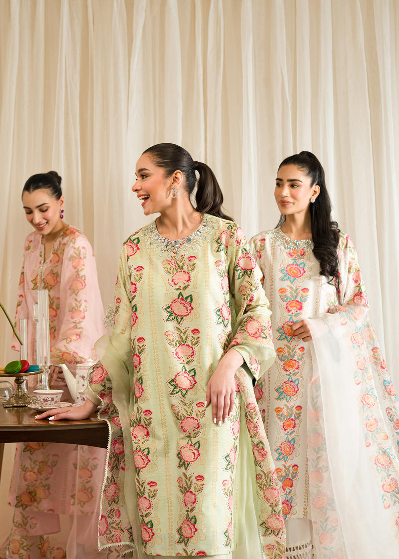 Sadaf Fawad Khan | Eid Pret 24 | Sanem by Sadaf Fawad Khan - Designer Dress - Type: Ladies Clothes - Available at Libayah - 100% Original