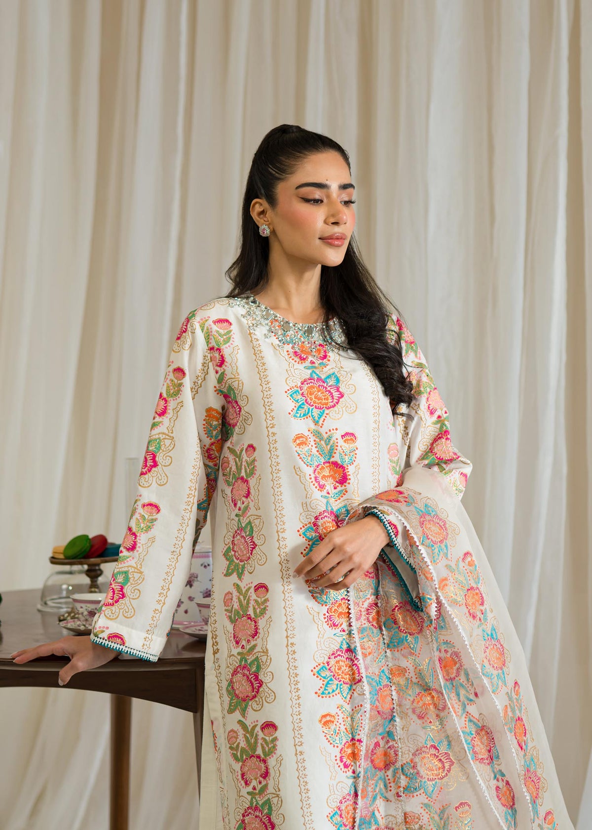 Sadaf Fawad Khan | Eid Pret 24 | Emel by Sadaf Fawad Khan - Designer Dress - Type: Ladies Clothes - Available at Libayah - 100% Original